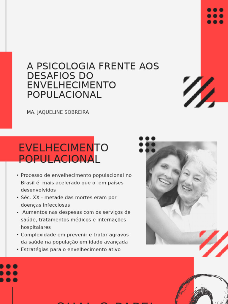 Psicologia e Envelhecimento Populacional | PDF | Envelhecimento ...