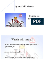 A Study On Skill Matrix