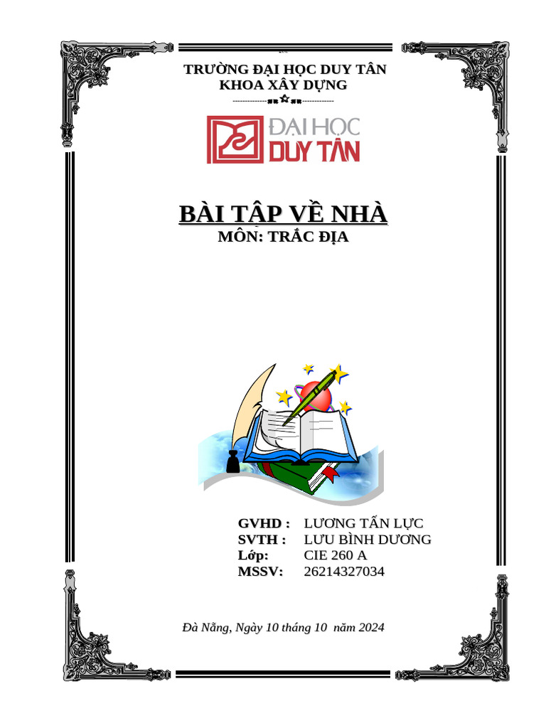 Bìa BTVN Duy Tân | PDF