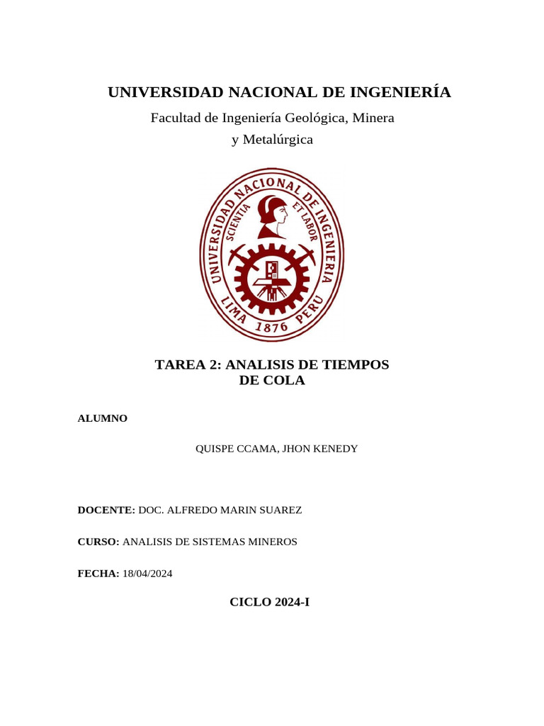 Tarea Nº2-Quispe Ccama | PDF | Matemáticas Aplicadas