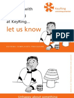 KeyRing Easyread Complaints Booklet