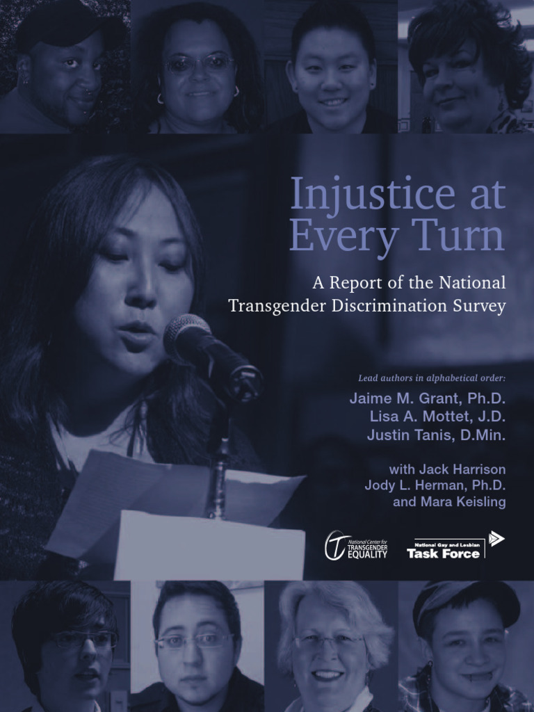 Injustice at Every Turn The Report of TH | PDF | Transgender | LGBTQIA+ ...