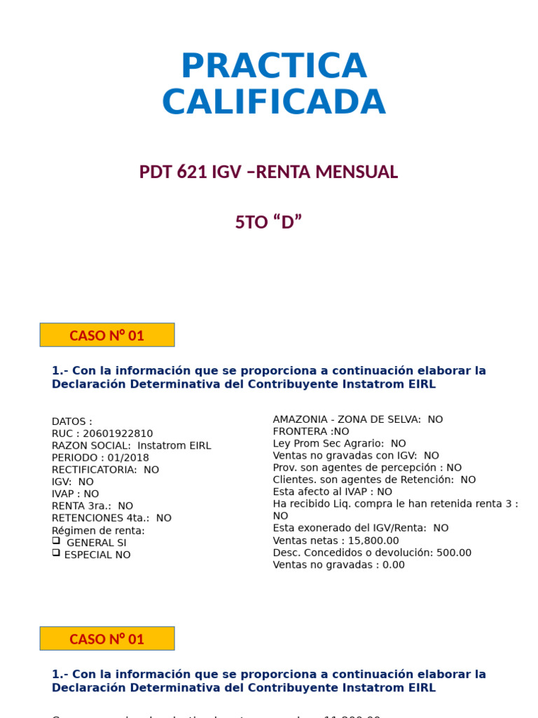 Declaraciones Determinativas de Renta 2018 | PDF | Finanzas personales ...