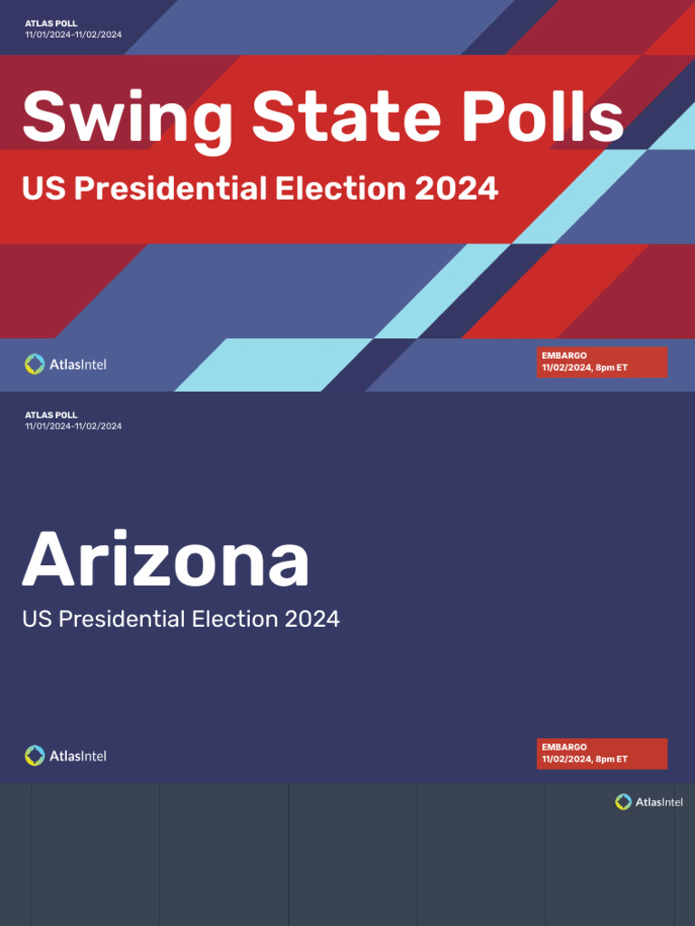 Atlas Poll - US Swing States - 02-11-2024 | PDF | United States ...