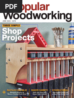 Popular Woodworking - MayJune 2024