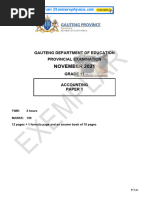 WP Contentuploads202410GP Accounting Grade 11 November 2023 P1 and Memo ...
