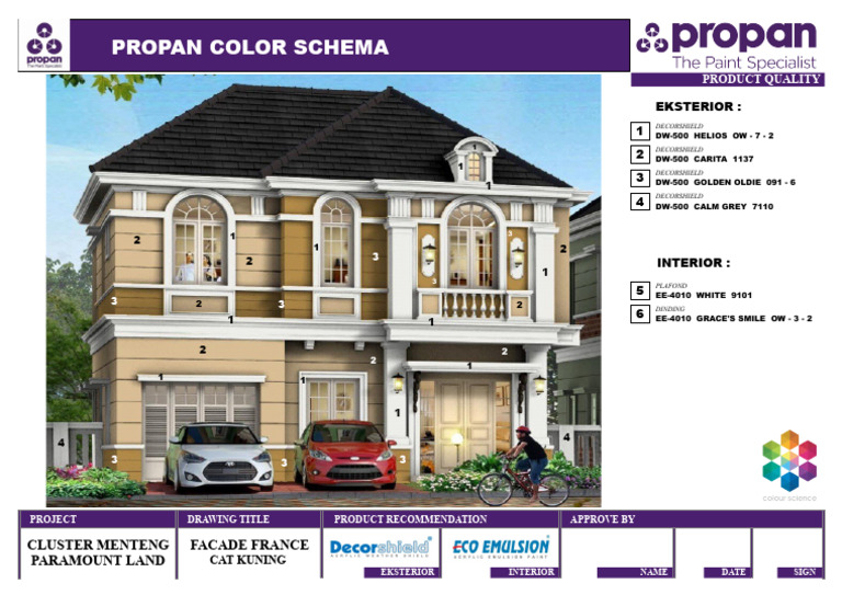 Pantone Kuning Color Recommendations | PDF