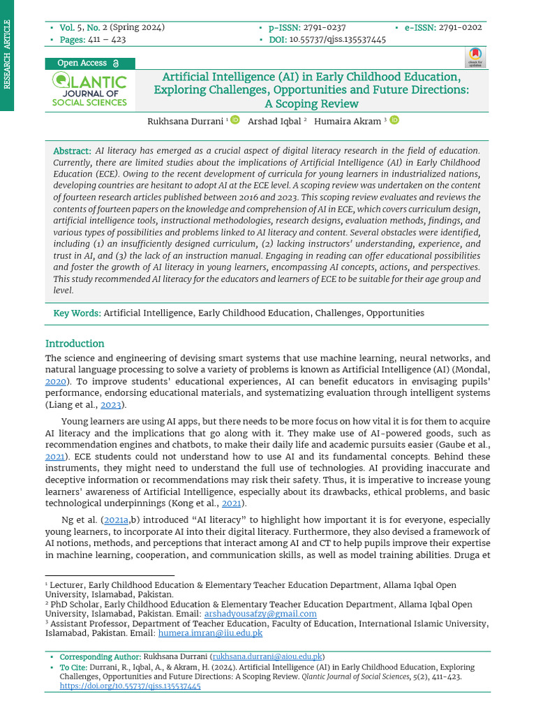 36+Artificial+Intelligence+ (AI) +in+Early+Childhood+ +Arshad+Iqbal ...