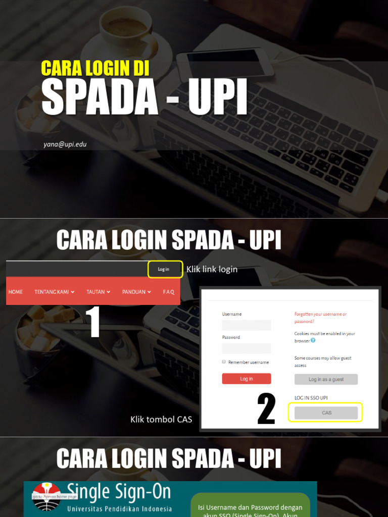 Panduan Login Spada Upi 2023 Pdf Ilmu Sosial