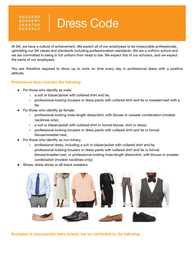 SA+Dress+Code+ July+'23 + | PDF