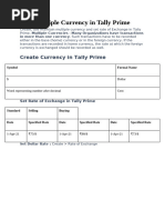 Busy Accounting Software Training Manual | PDF | Debits And Credits | Money