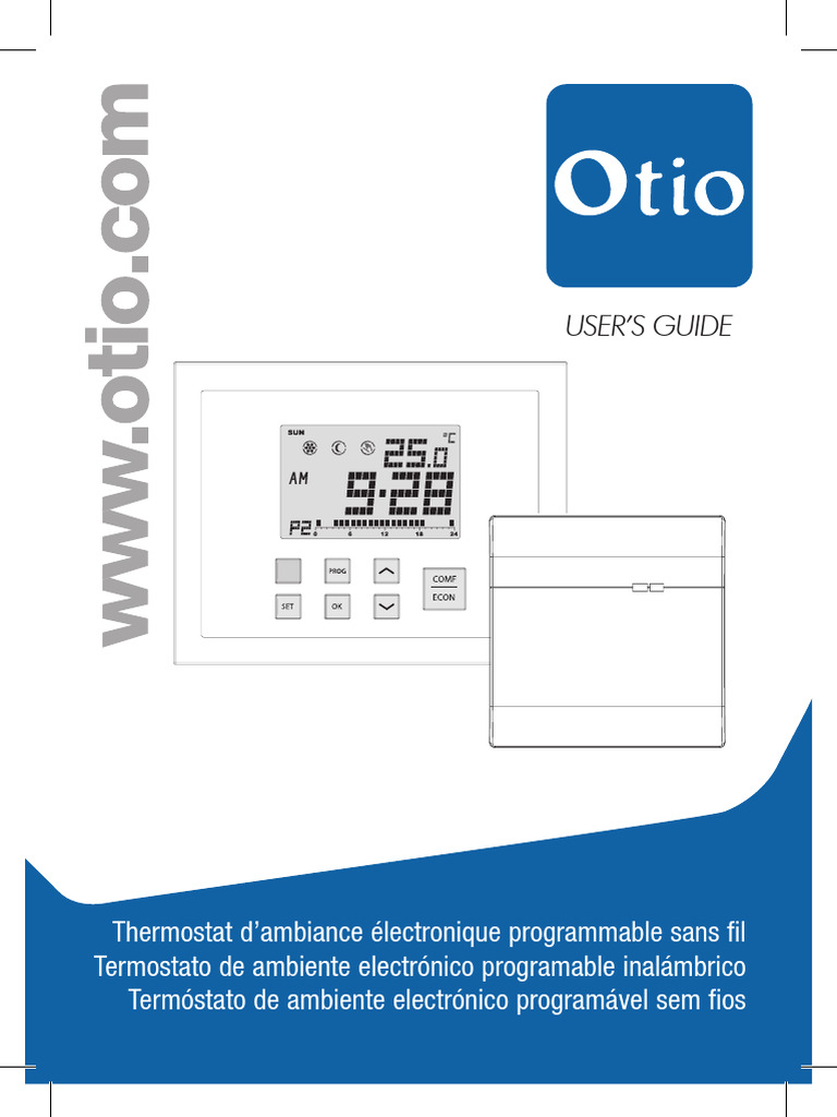 Guide d'utilisation du thermostat sans fil | PDF | Phénomène de ...