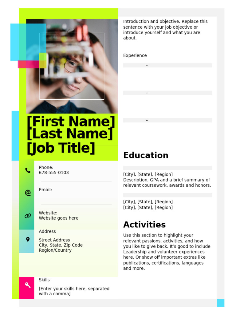 (First Name) (Last Name) (Job Title) : Education | PDF | Career ...