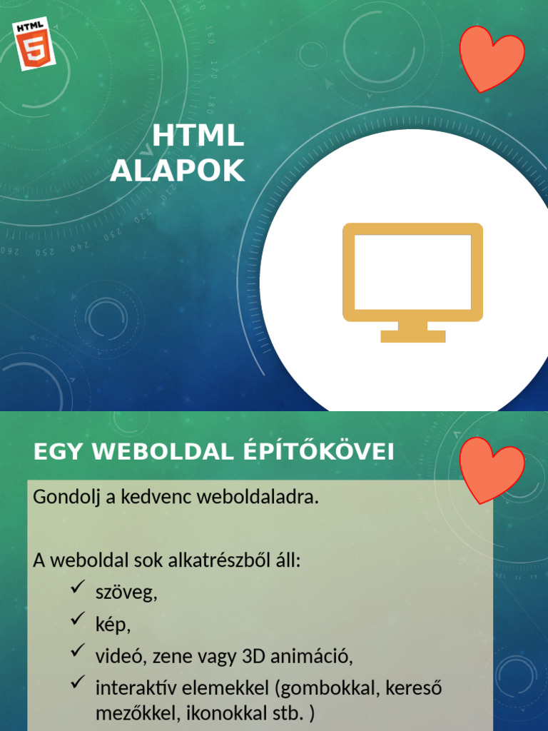01 HTML Alapok | PDF