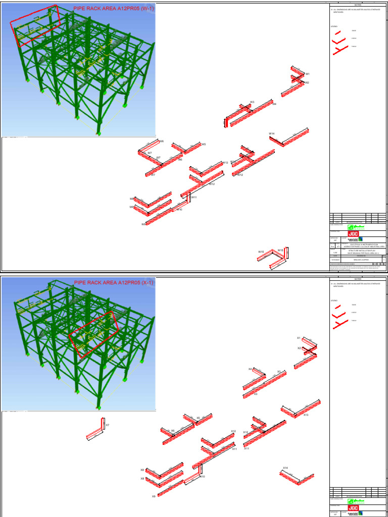 Structure Installation Plan for Zuluf Area | PDF | Technical Drawing ...