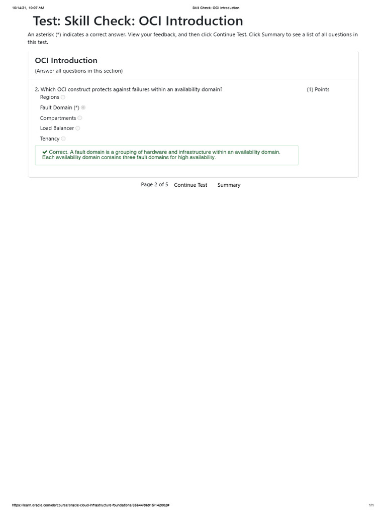 Oracle Cloud Infrastructure Foundations | PDF | Cloud Computing ...
