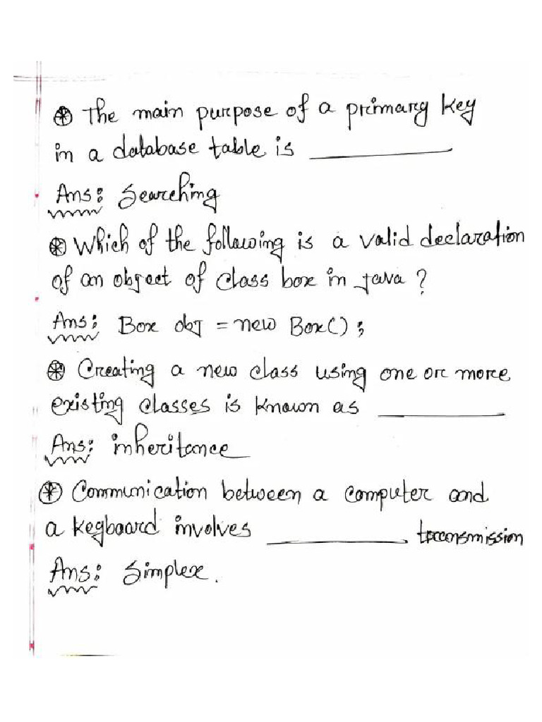 PMSCS Question Solve For Jahangirnagar University | PDF