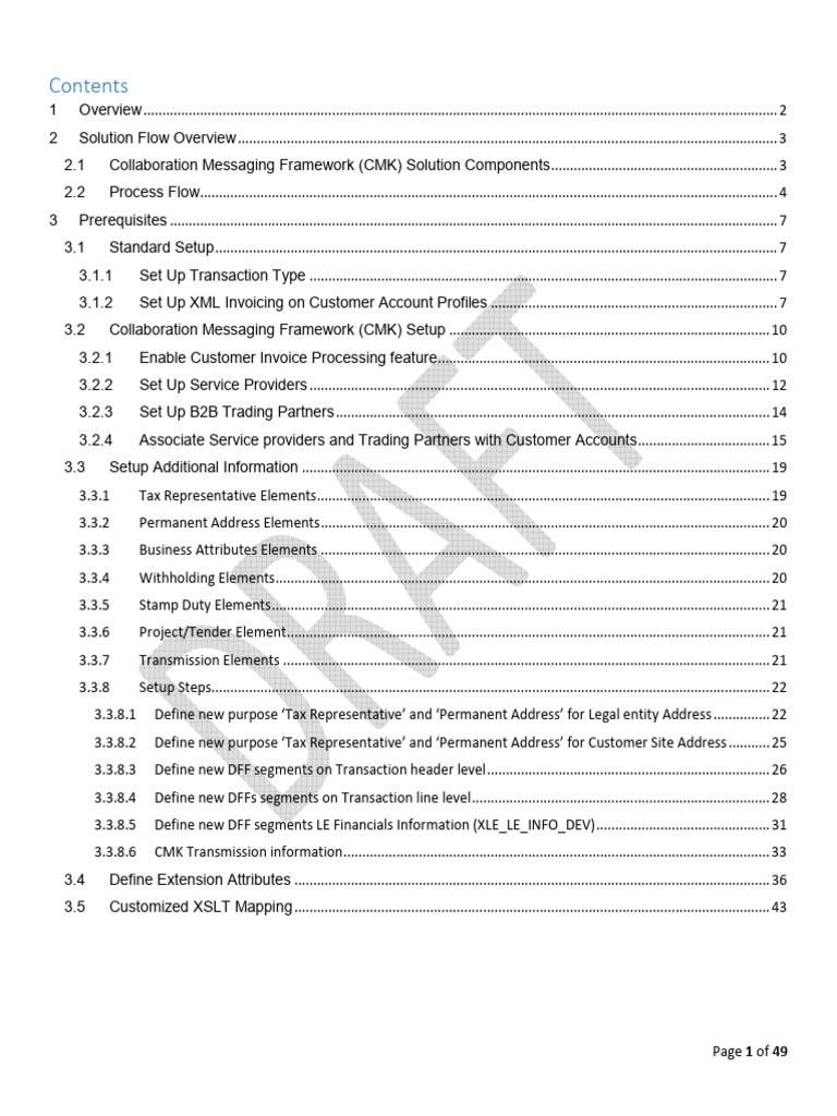 B2B XML For Italy Topical Essay - DRAFTv8 | PDF | Invoice | Xml