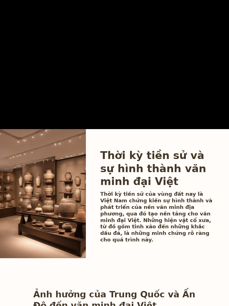 Thoi ky tien su va su hinh thanh van minh djai viet pdf