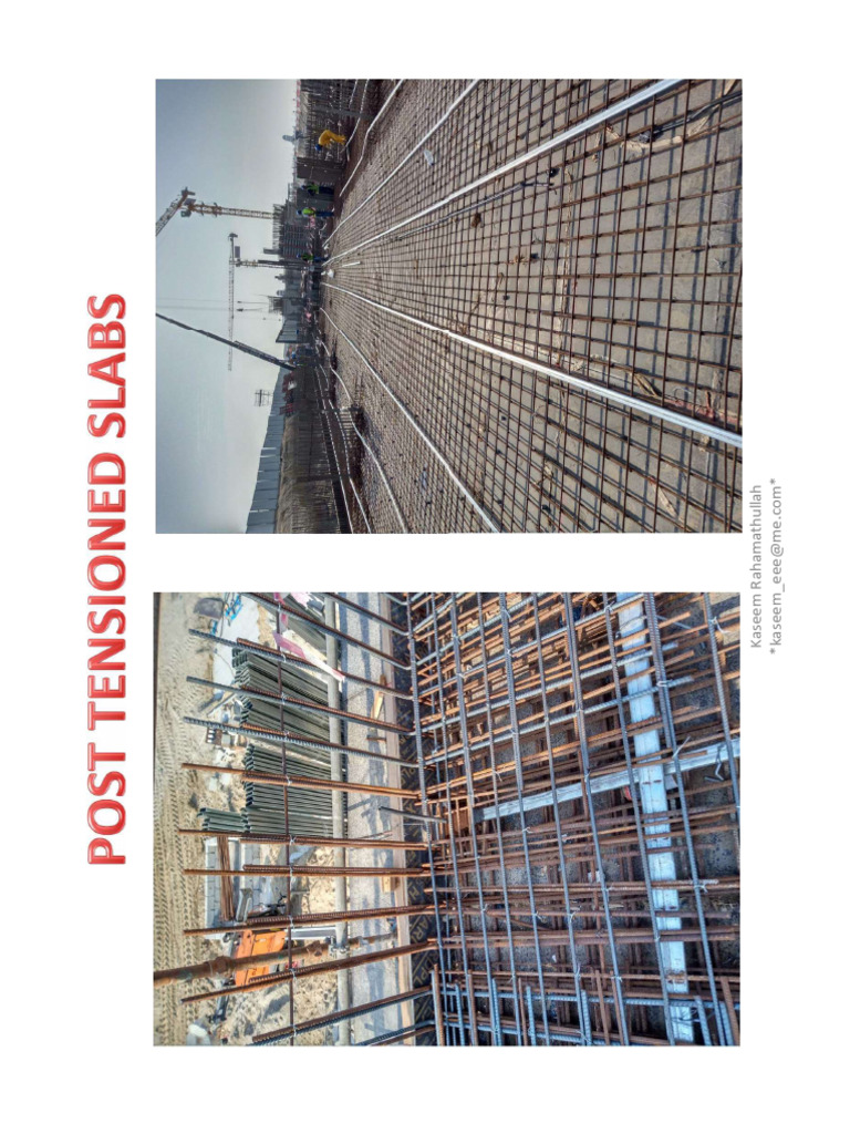 Site Installation Post Tension Slab | PDF