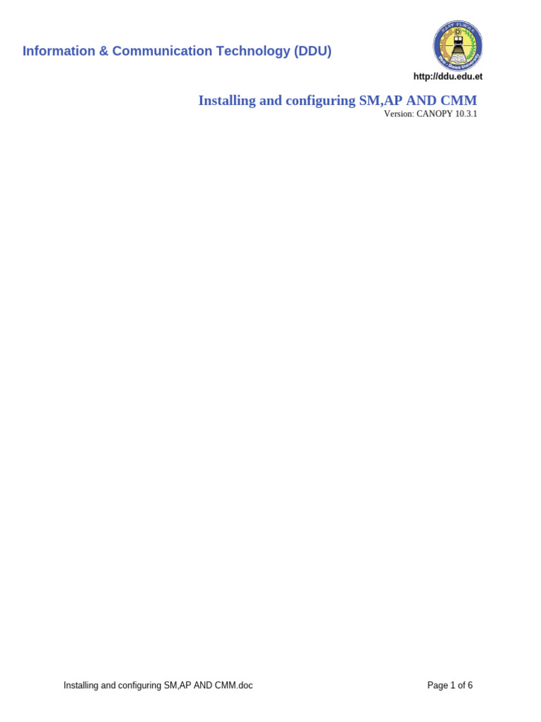 CMM Installation and Configuration Guide | PDF | Ip Address | Computing