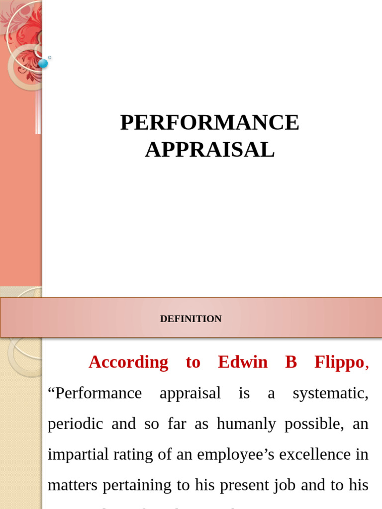 Understanding Performance Appraisal Methods | PDF | Performance ...