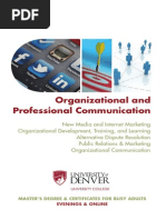 Download Organizational and Professional Communication by ucolmarketing SN78775180 doc pdf