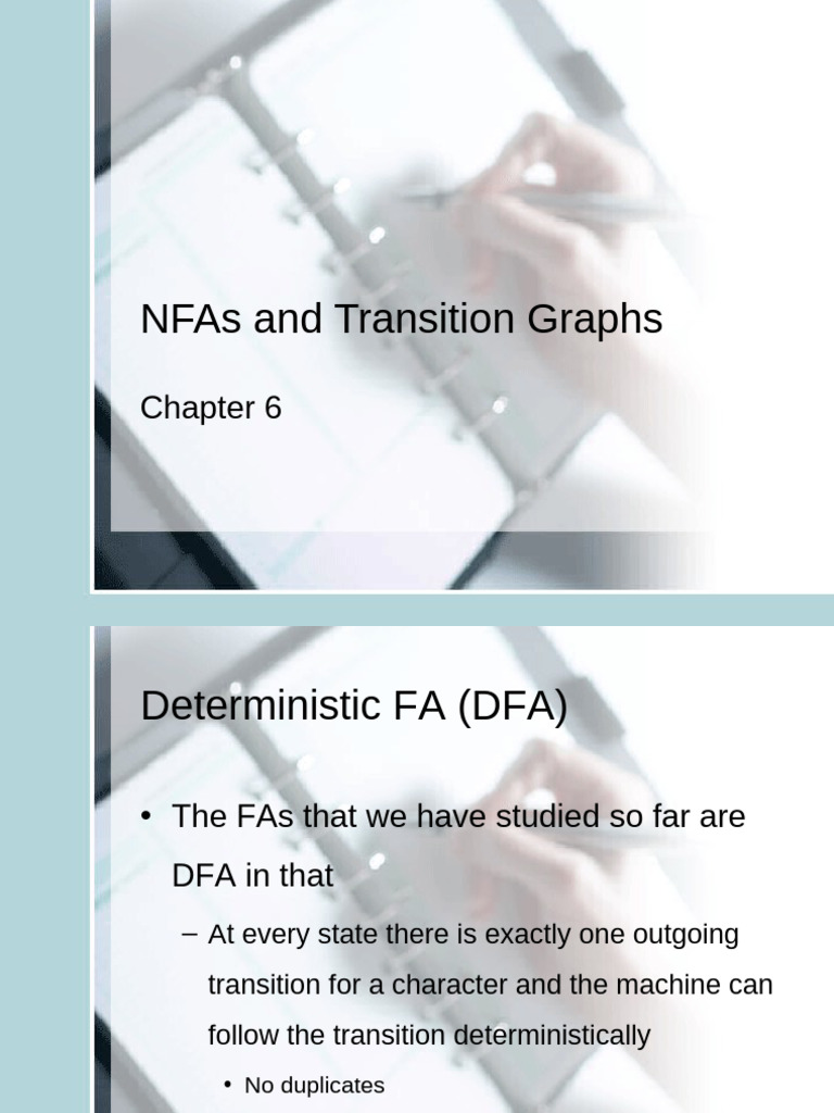 Types of Finite Automata Explained | PDF | Models Of Computation ...