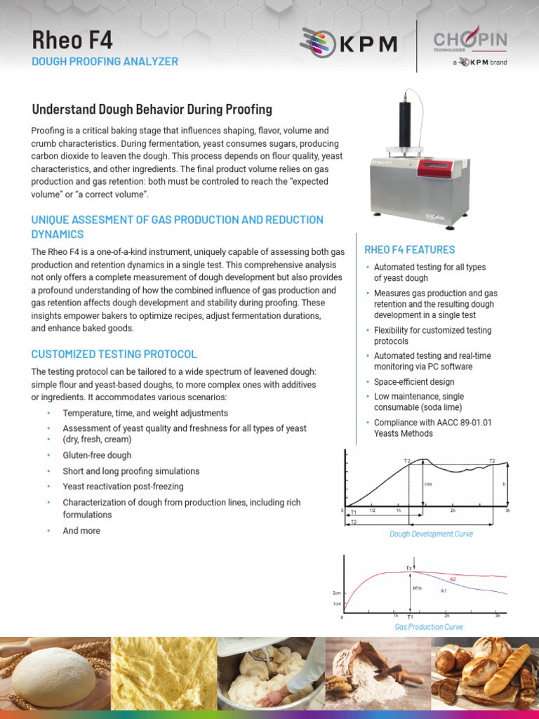 Rheo F4: Advanced Dough Proofing Analysis | PDF | Computers