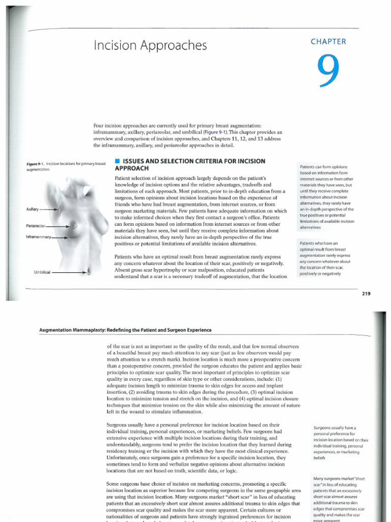 Augmentation MAMMAPLASTY Redefining The Patient and Surgeon Experience
