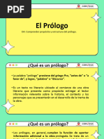 Diferencias entre prólogo, epílogo y prefacio | PDF