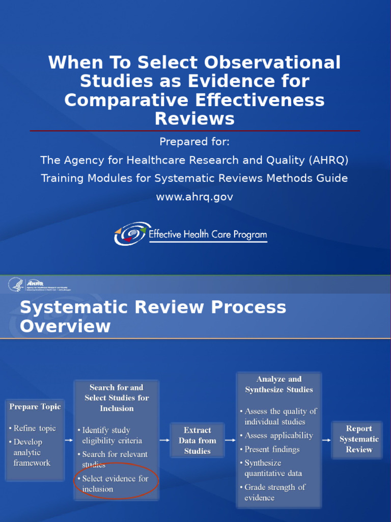 Selecting Evidence | PDF | Randomized Controlled Trial | Clinical Trial