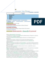 Adiestramiento y Desarrollo de Personal