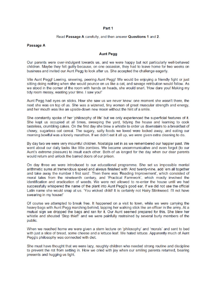 Extended Response Answers | PDF