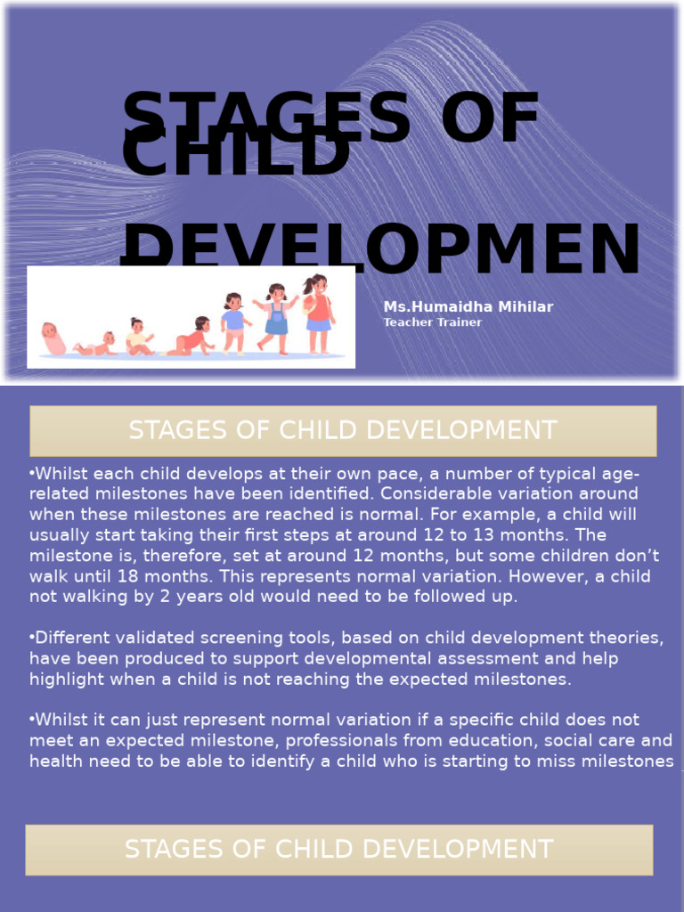 Stages of Child Development Explained | PDF | Fetus | Fertilisation