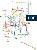 Mapa Metro DF
