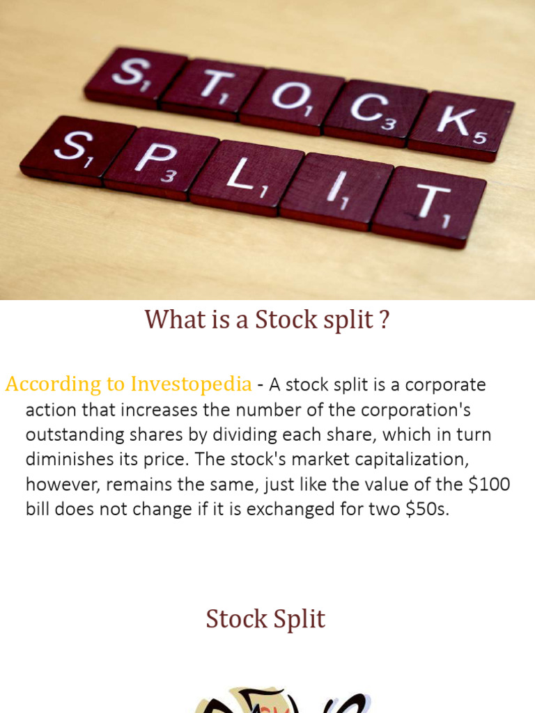 Understanding Stock Splits and Reverse Splits | PDF | Finance & Money ...