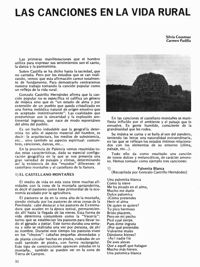Canciones Populares de Castilla | PDF | Poesía
