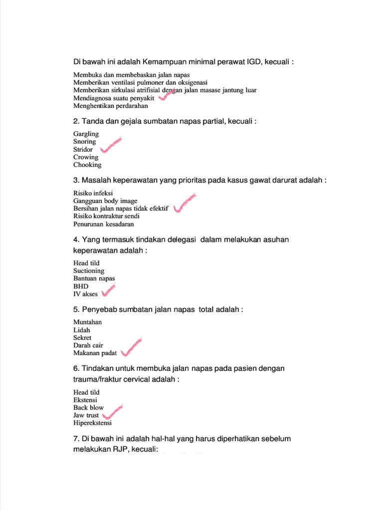 Kemampuan Perawat IGD dan Tindakan RJP | PDF