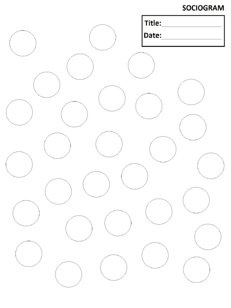 Sociogram Template | PDF
