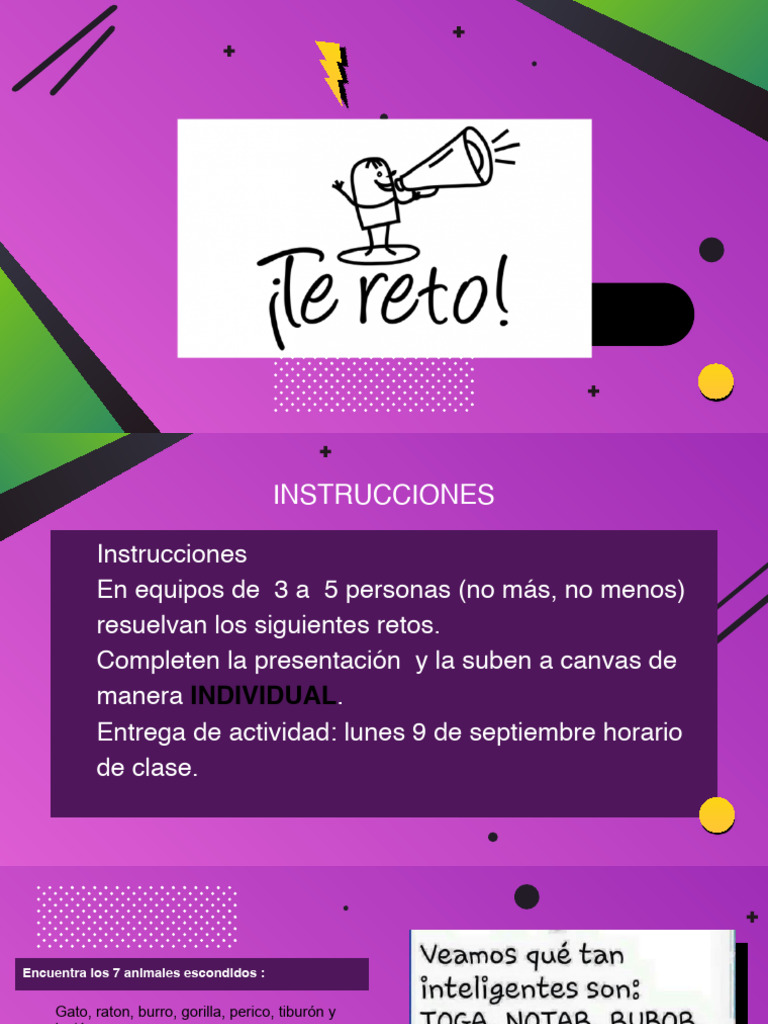 Retos Equipo | PDF