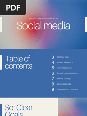 social media content strategy
