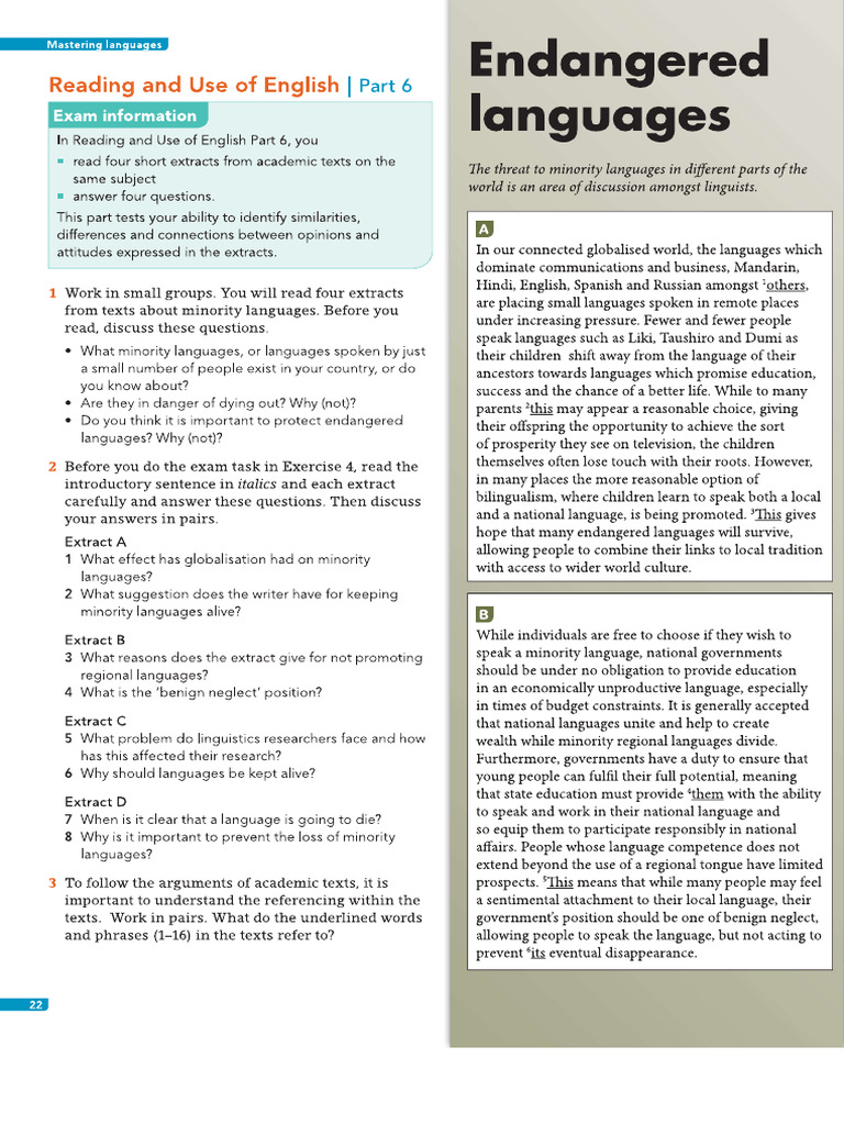 Endangered Languages | PDF