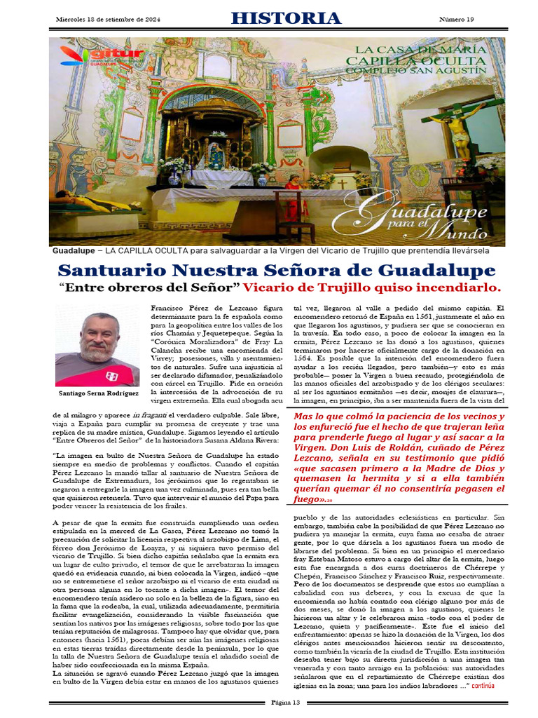 Conflictos por la Virgen de Guadalupe | PDF