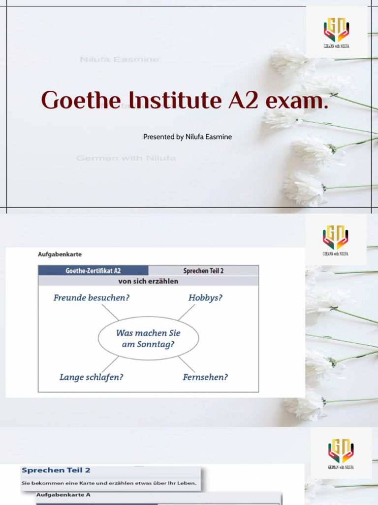 A2 Exam Speaking Part - 2.Pptx-2 | PDF