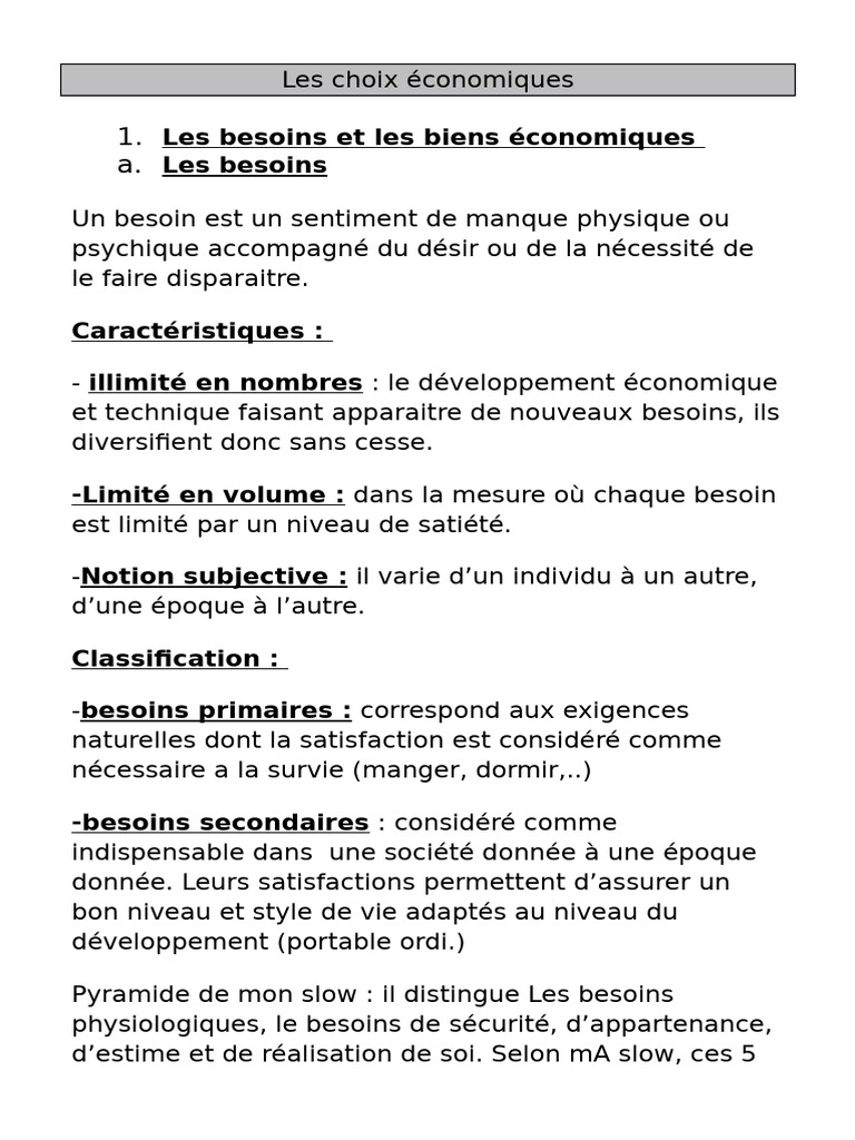 choix-conomiques-et-besoins-humains-pdf-consommation-conomie