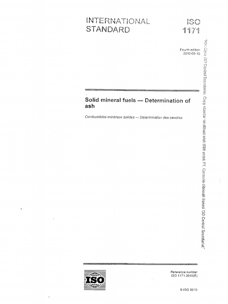 Iso 1171-2010 | PDF