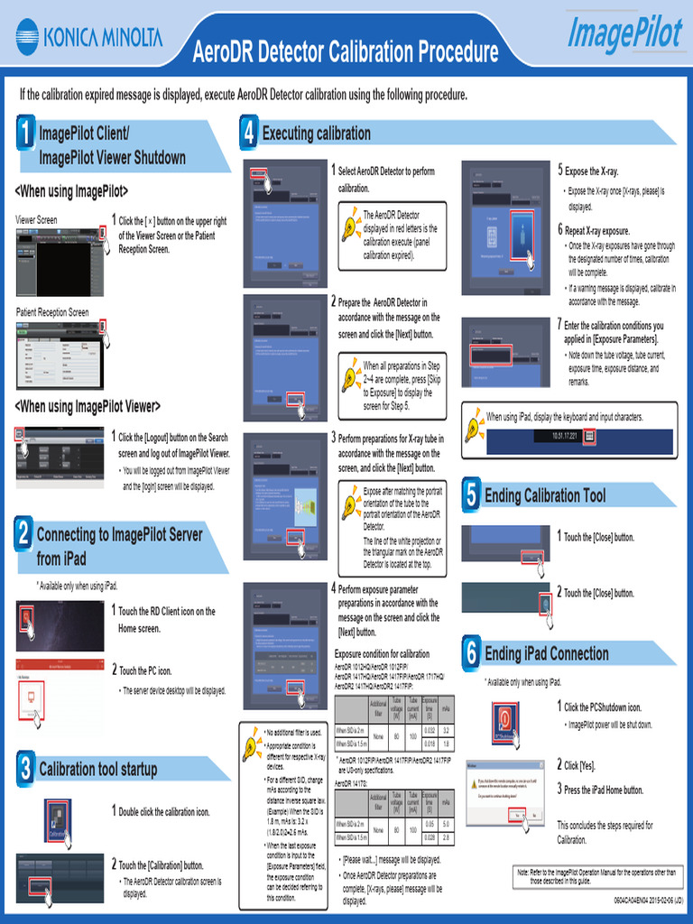AeroDR Calibration Guide | PDF | X Ray | Computer Engineering