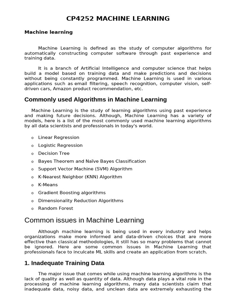 Machine learning pdf machine learning applied mathematics