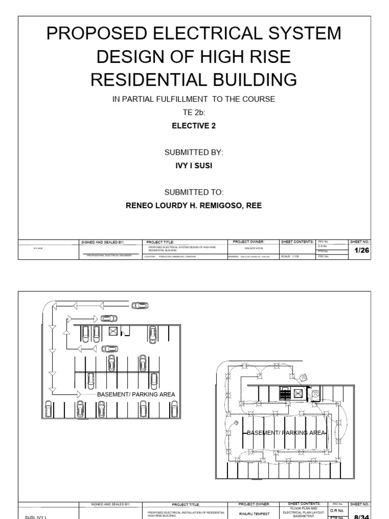 High Rise Residential Electrical Design | PDF | Buildings And ...